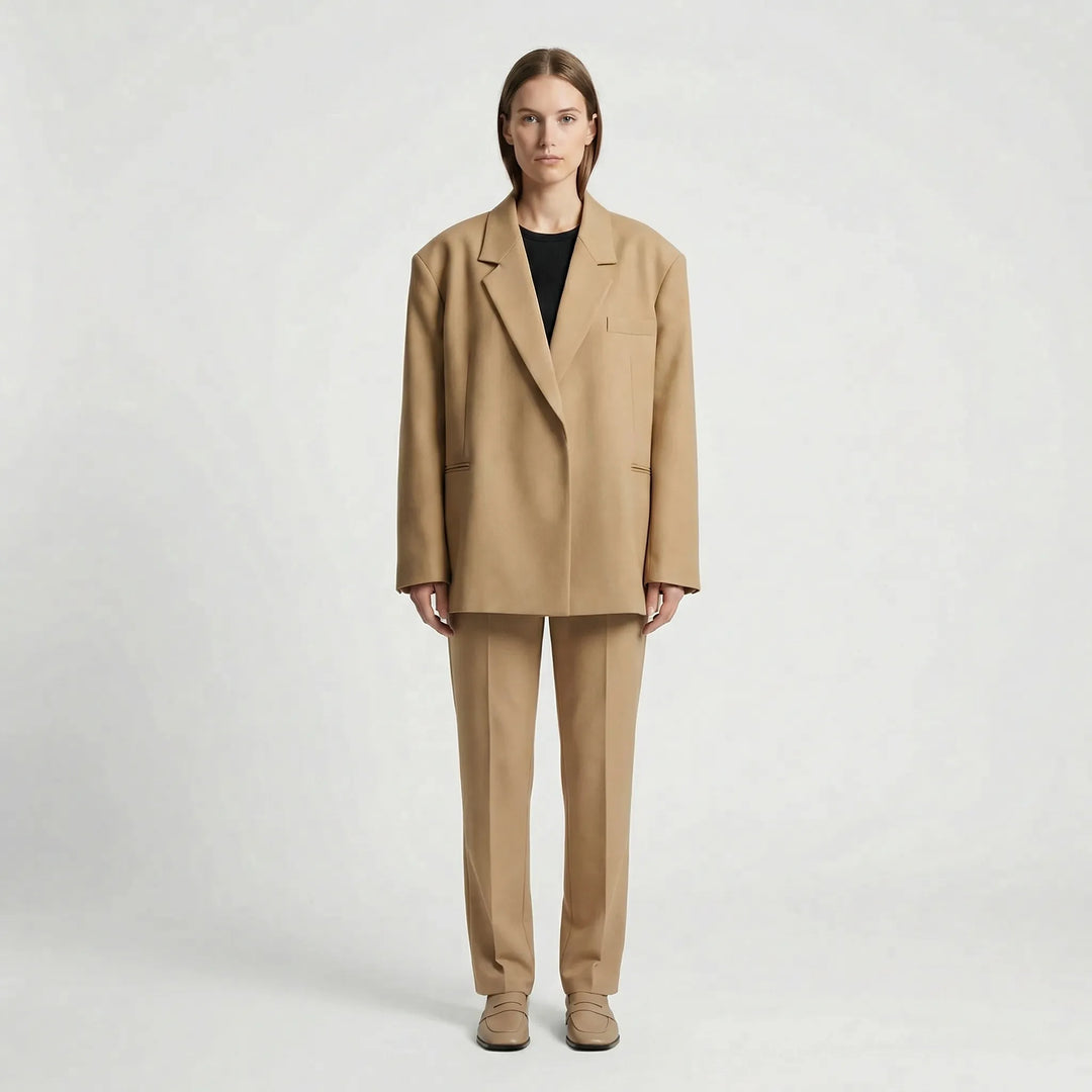 Oversized Damenblazer Mit Klarer Silhouette - Alexia