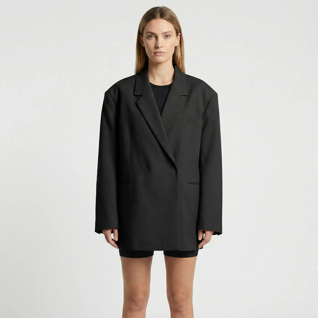 Oversized Damenblazer Mit Klarer Silhouette - Alexia