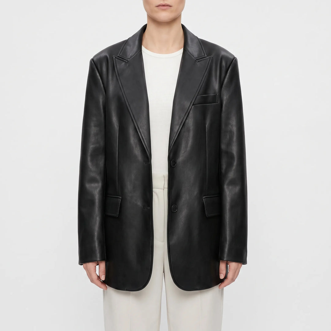 Oversized Sako S Jedním Knoflíkem -  Christy