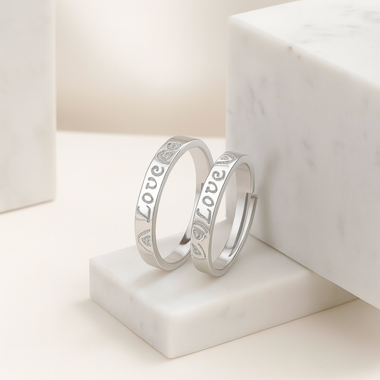 Pár navždy | Sada prstenu Herz Matching PAAR na vždy