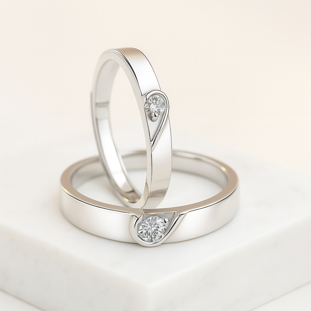 Pár navždy | Sada prstenu Herz Matching PAAR na vždy