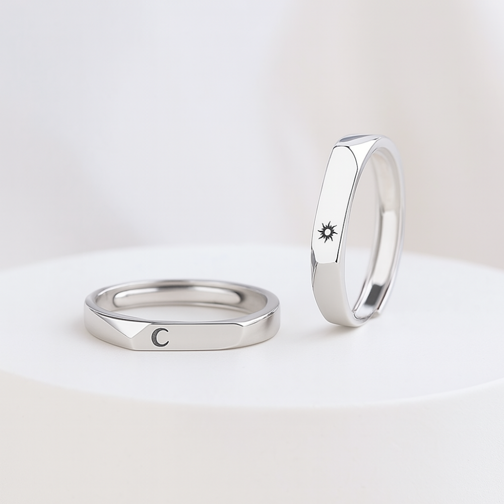 Pár navždy | Sada prstenu Herz Matching PAAR na vždy