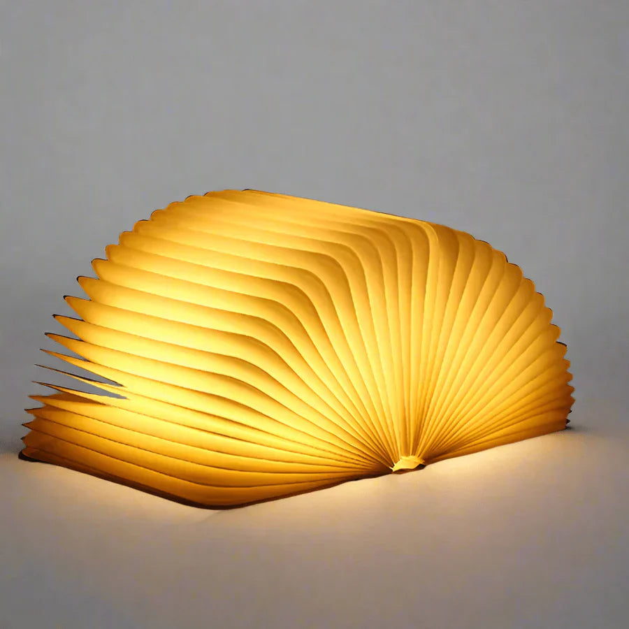 Skládací knižní lampa s teplým LED světlem - StoryGlow