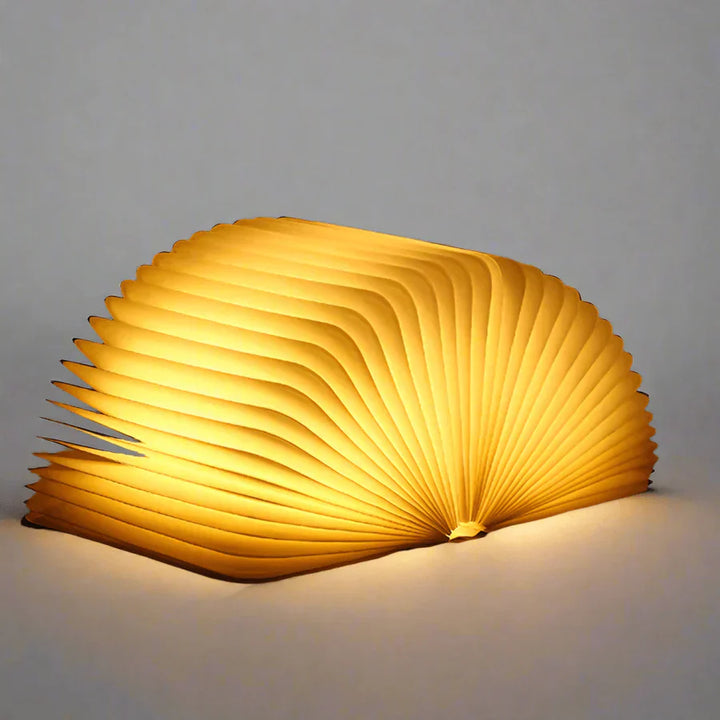Skládací knižní lampa s teplým LED světlem - StoryGlow