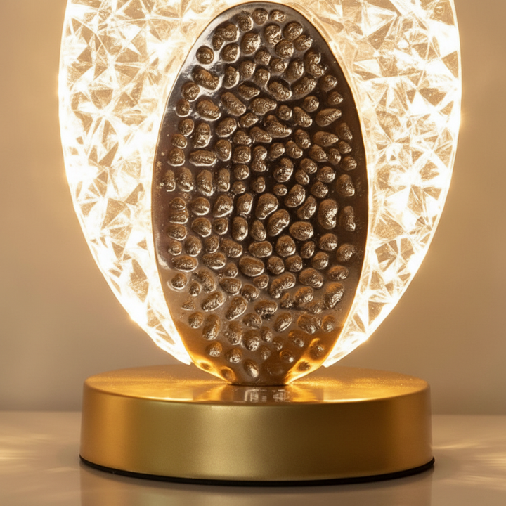 Pfaueninspiriertes Tischlicht - AureaFeather