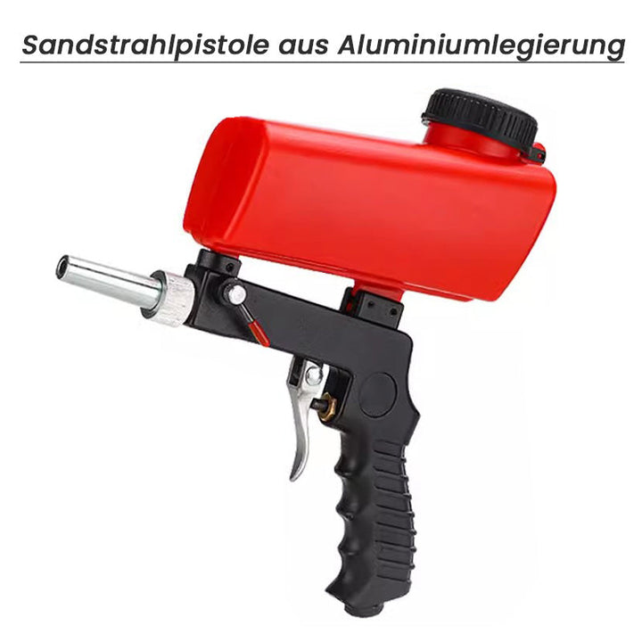 Přenosná ruční pneumatická pískovací pistole