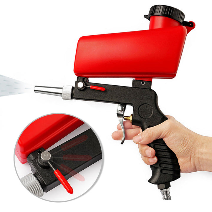 Přenosná ruční pneumatická pískovací pistole