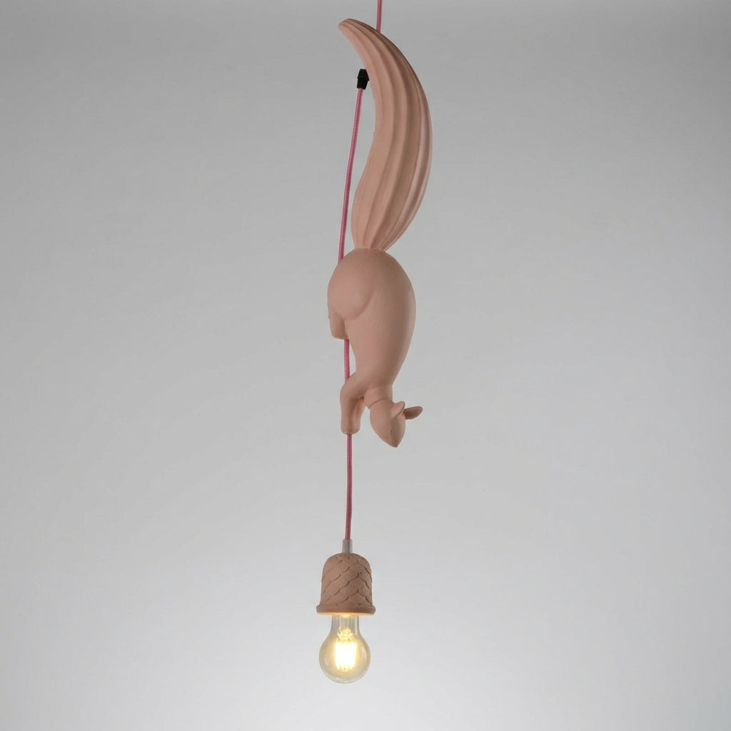 Playful Hanging Pendant Light -  Squirlune