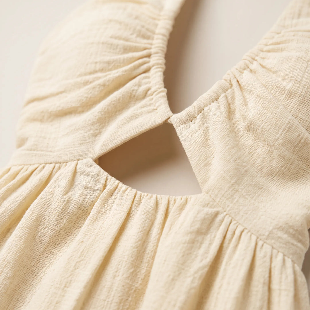 Plunging V-Neck Summer Dress - Florence