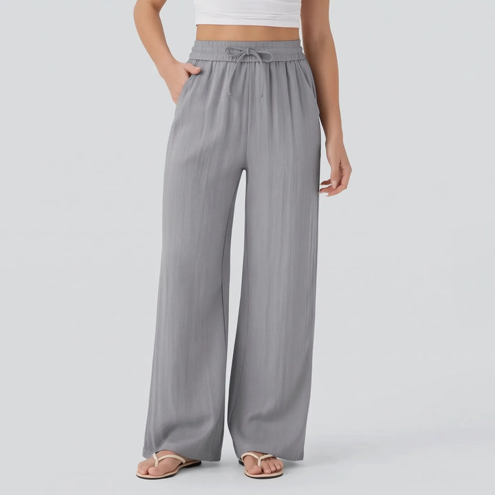 Relaxed Wide-Leg Casual Trousers - Julie