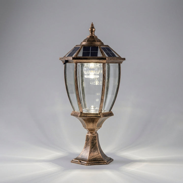 Retro Hexagon Outdoor Lantern - Solvante