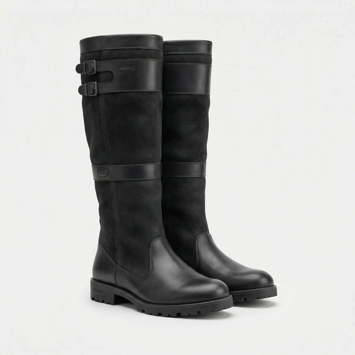 Robuste Damenstiefel Mit Schnallen - Sheila