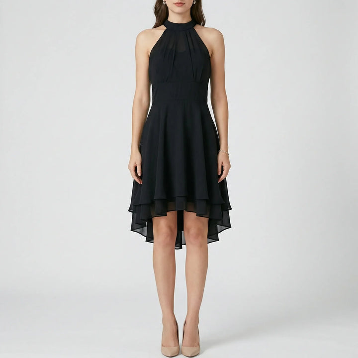 Romantisches Abendkleid Mit Volants - Jessie