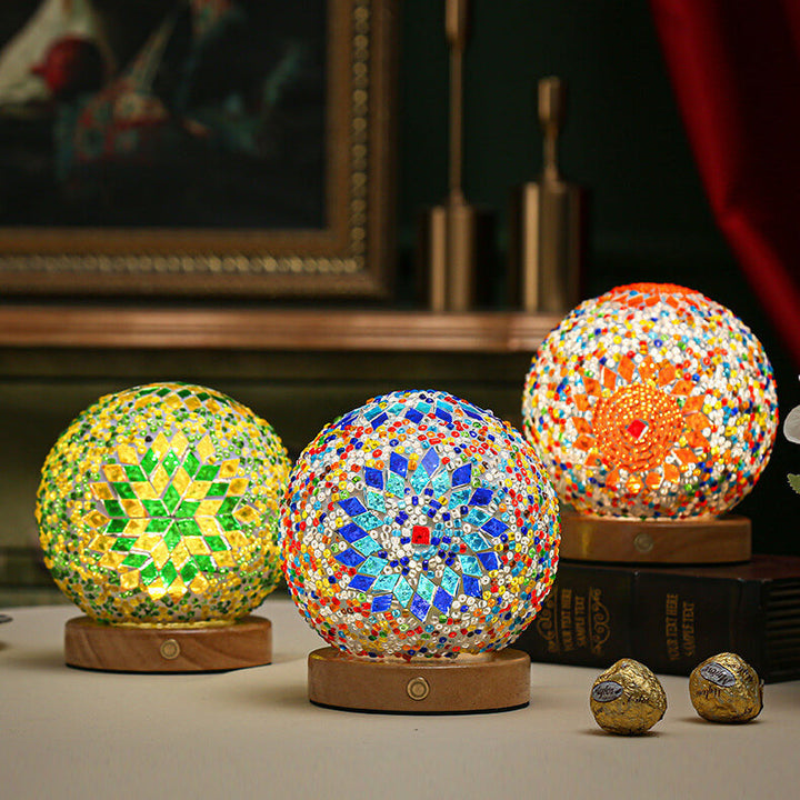 Round Bohemian Decorative Lamp - BohoLumen