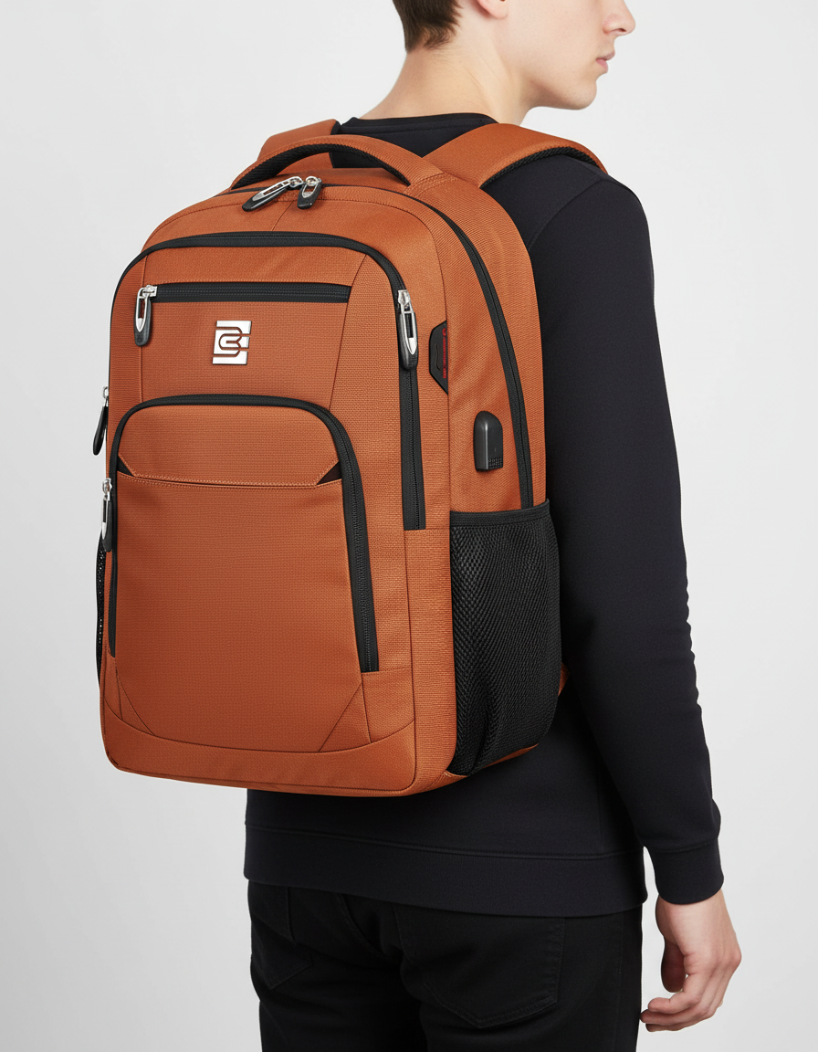 Rucksack For Laptops Up To 15.6 Inches - SecureBag 