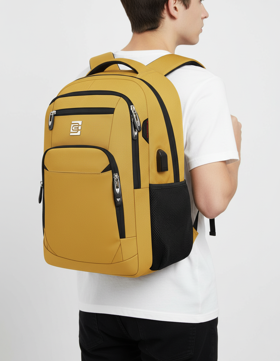 Rucksack For Laptops Up To 15.6 Inches - SecureBag 