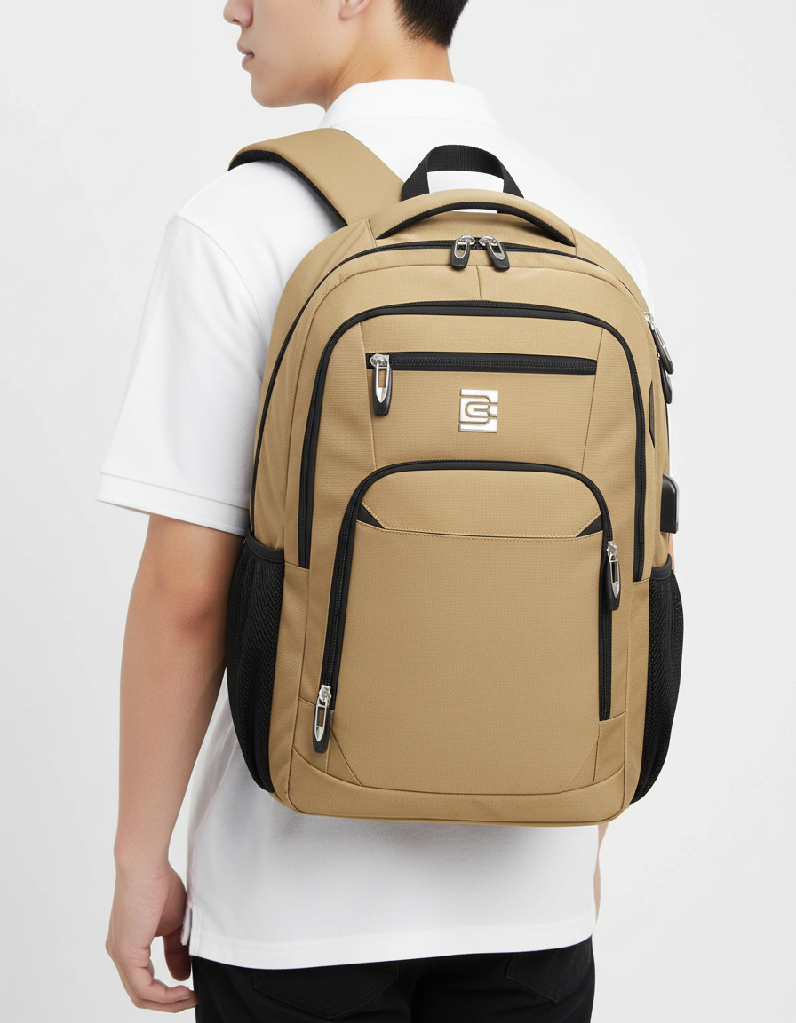 Rucksack For Laptops Up To 15.6 Inches - SecureBag 