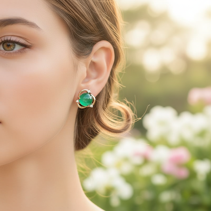 Runde Elegante Ohrringe - BeautyStar 