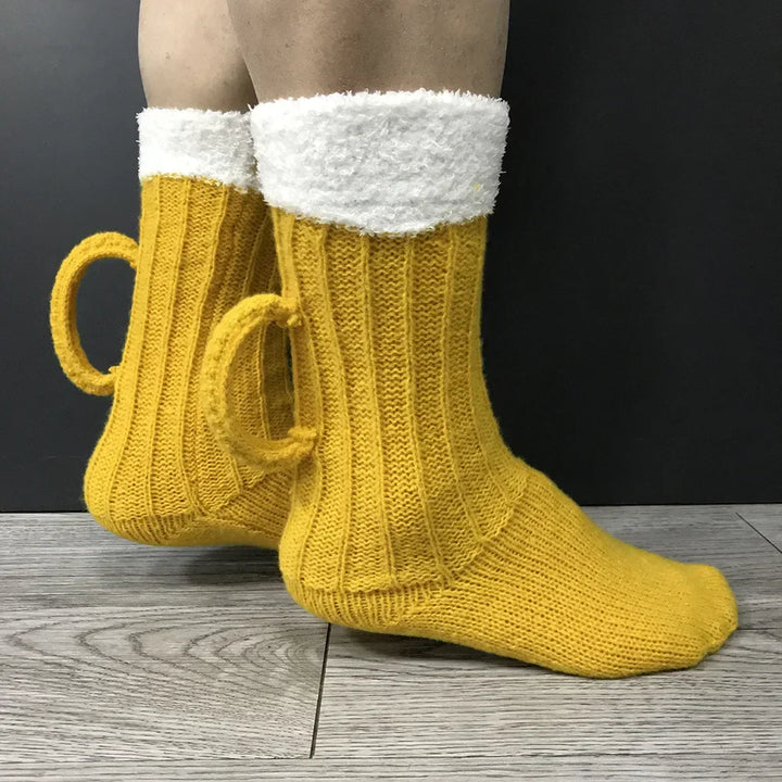 Unisex ponožky s motivem pivního půllitru – SchaumSocken Oktoberfest 2025