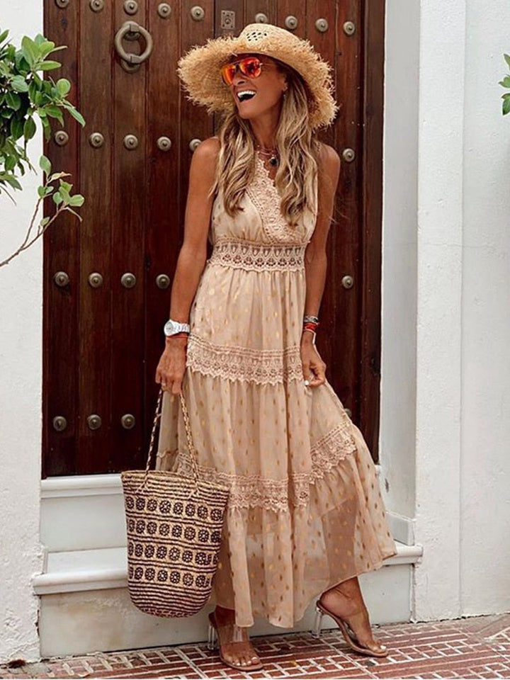 Boho Ibiza šaty - Solana
