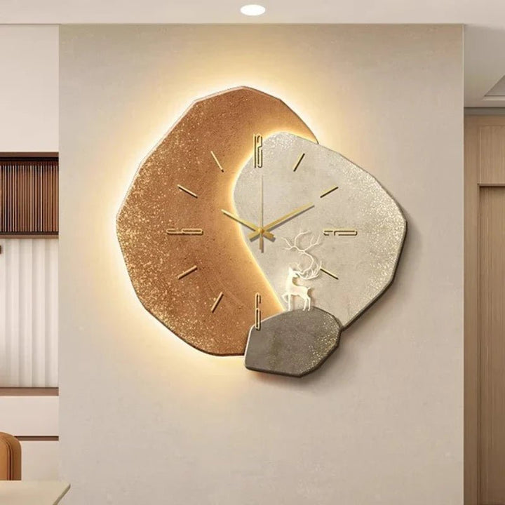 Minimalistické nástěnné hodiny ve skandinávském designu - NordiqTime