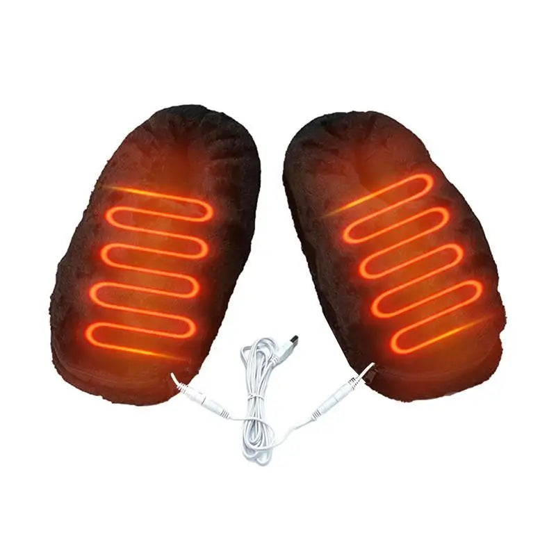 USB-vyhřívané zimní pantofle – HeatSwift