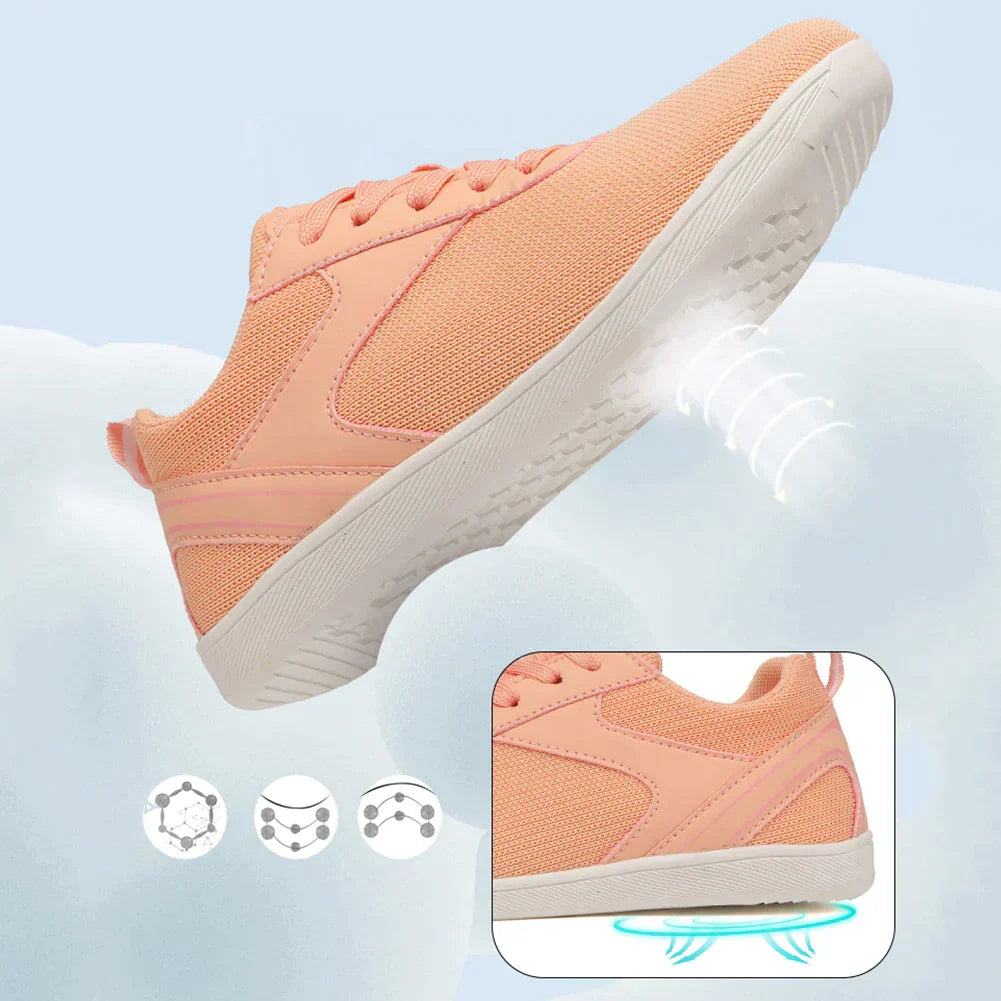 Unisex bosoboty s flexibilní podrážkou a prodyšným svrškem - Luno