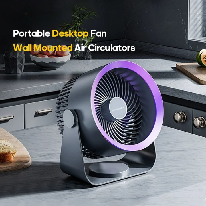 Multifunkční elektrický ventilátor s akumulátorem 4000 mAh – AirFlex