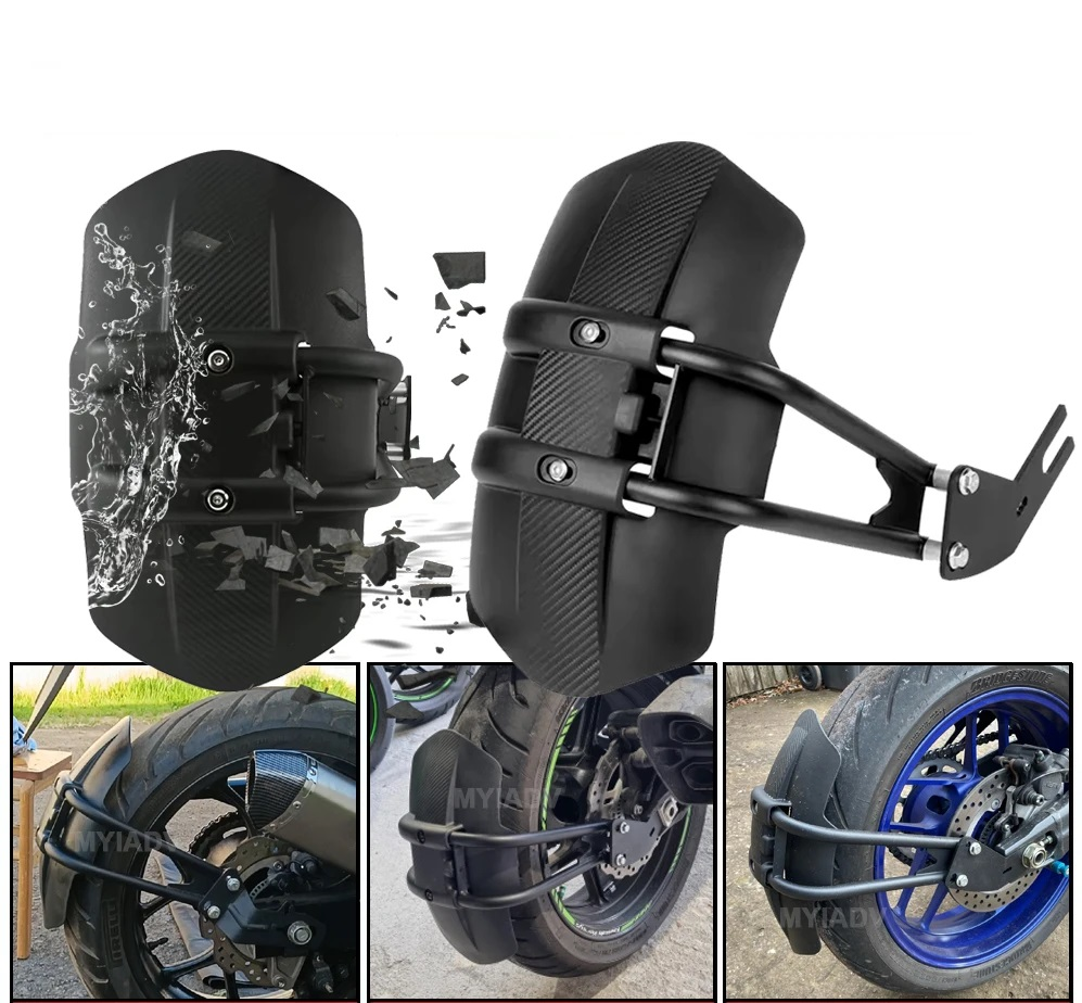 Univerzální zadní chránič kola motocyklu s ocelovým držákem – TrailGuard