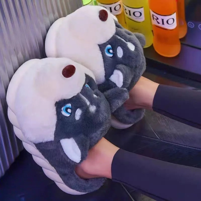 Sladé dámské pantofle Husky – Novi