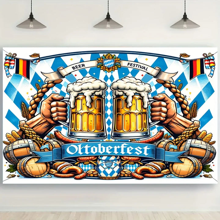 Banner ve stylu Oktoberfestu – Na zdraví. Banner Oktoberfest 2026