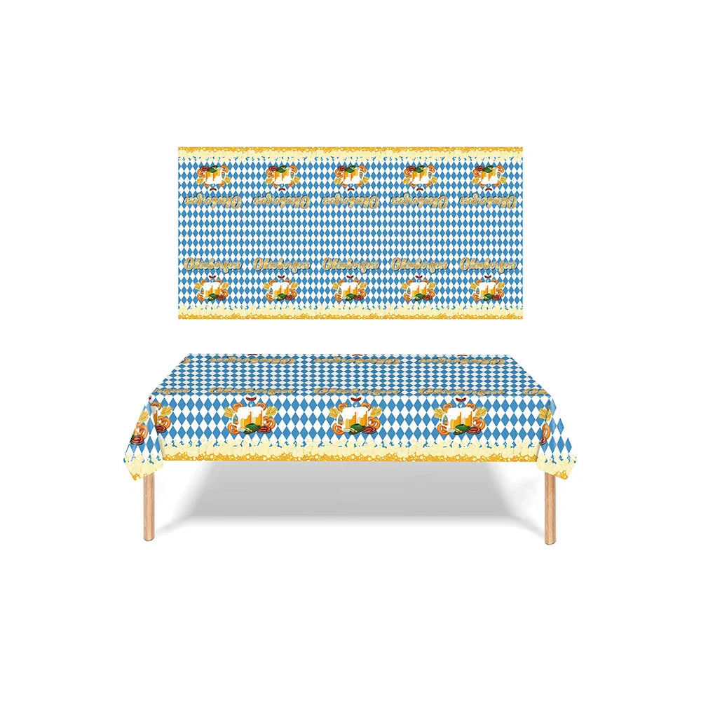 Stolová ubrus v designu Oktoberfest – FestTafel Oktoberfest 2026 1+1 ZDARMA
