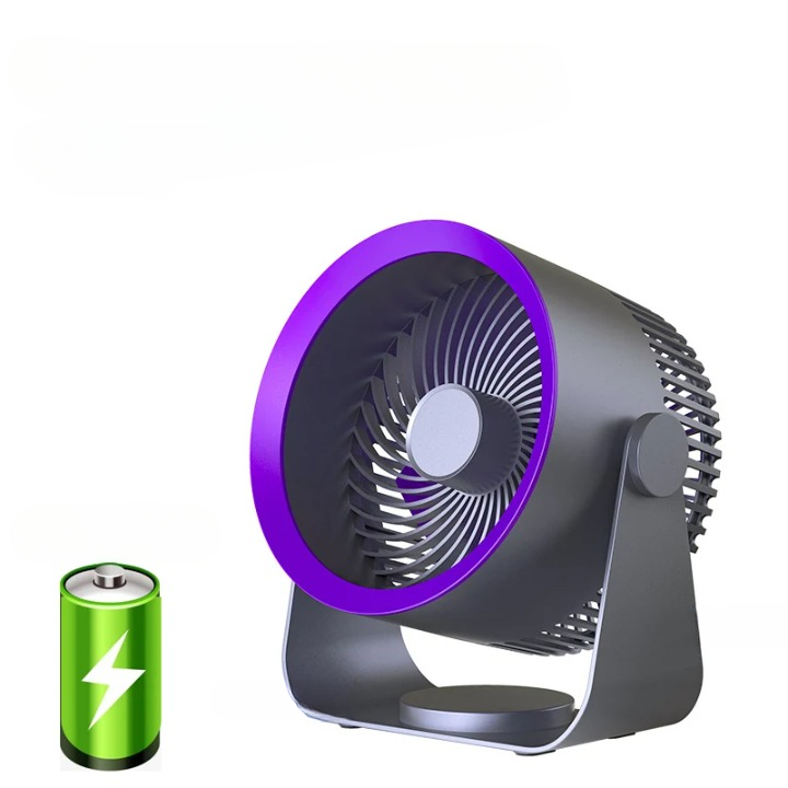 Multifunkční elektrický ventilátor s akumulátorem 4000 mAh – AirFlex