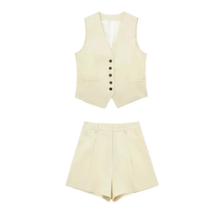 Dvoudílný letní outfit s vintageovým topem – Amaya