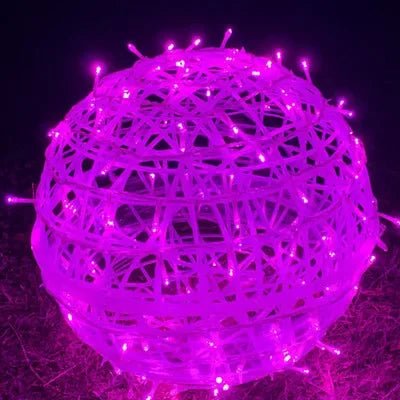 Atmosférická LED osvětlená koule pro vnitřní i venkovní použití – Orbola