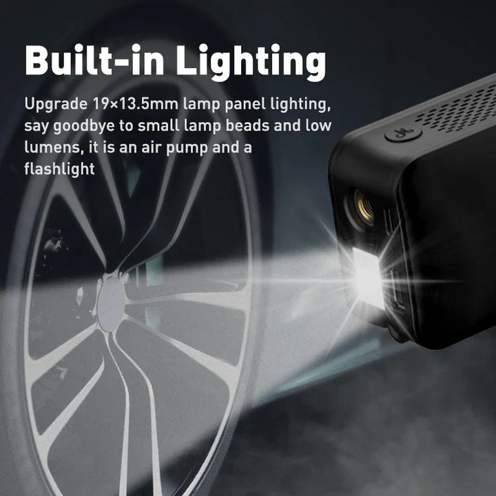 Dobíjecí přenosná vzduchová pumpa – AeroMax