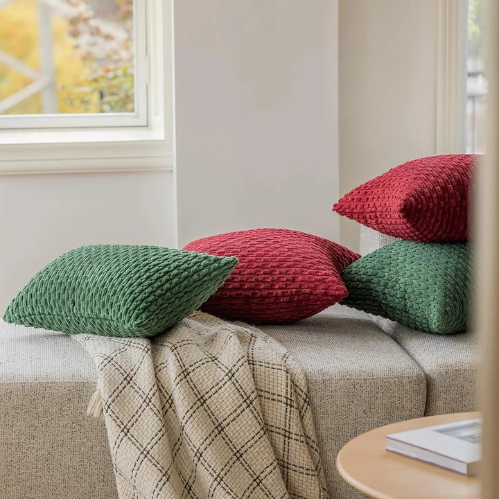 Kvalitní sametové povlaky na polštáře v boho stylu – Velvia