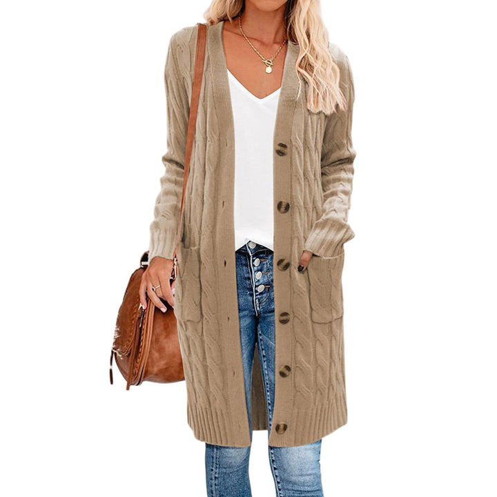 Dámský pletený cardigan s kapsami – Noelle