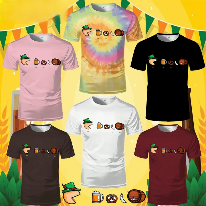 Tričko na Oktoberfest s karikaturou – GaudiShirt Oktoberfest 2025