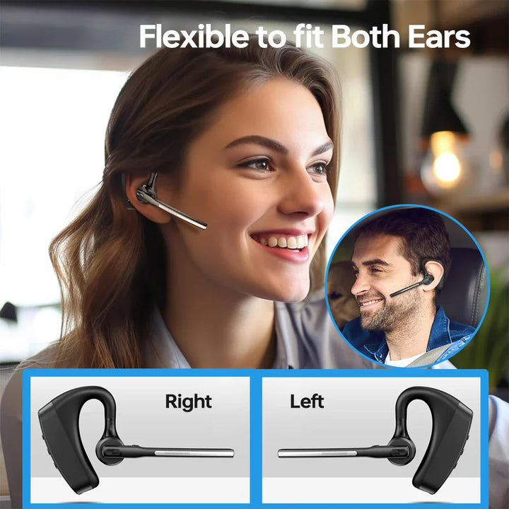 Bluetoothová sluchátka s potlačením hluku a duálními mikrofony – Orivo