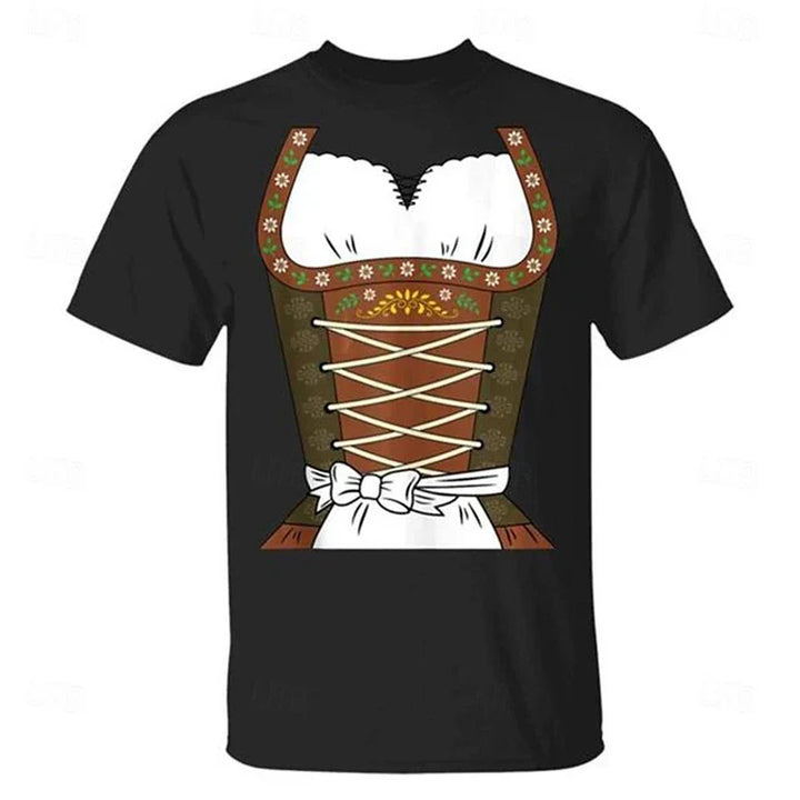 Tričko ve stylu dirndlu – DirndlShirt Oktoberfest 2025