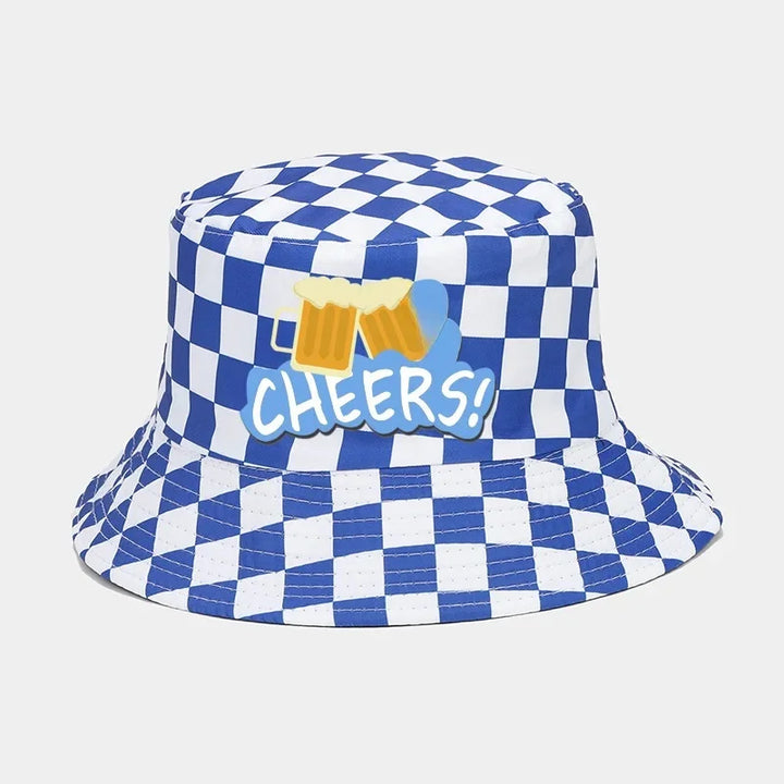 Fischerova čepice s diamantovým vzorem – WiesnKaro Oktoberfest 2025
