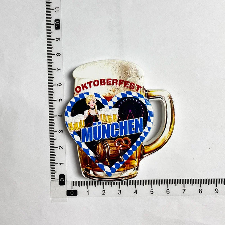 Magnet na lednici „Mnichov 3D“ – BayernMagnet (1+1 zdarma) Oktoberfest 2026