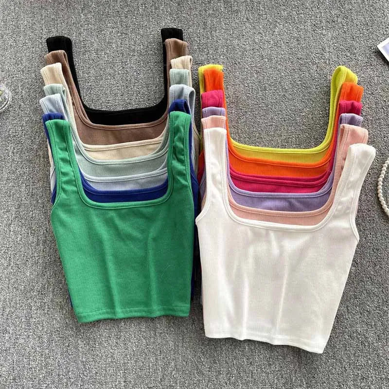 Crop-top bez zad v jednobarevné barvě – Zayra