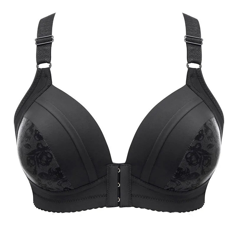 Schwarzer Spitzen-BH, verstellbare Träger, Vollschalen, Damenunterwäsche, elegant, bequem.