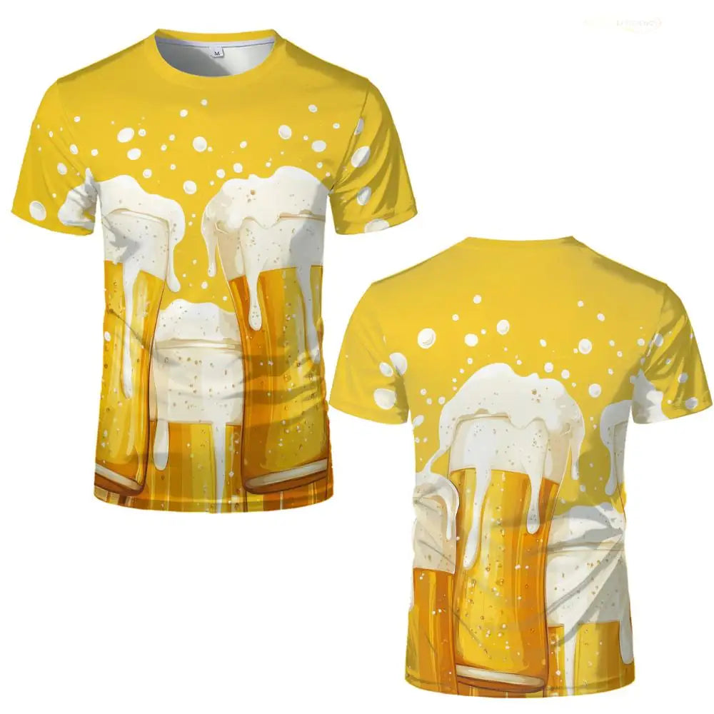 Tričko s motivem piva – SchaumShirt Oktoberfest 2025