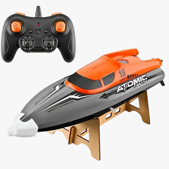 Vysokovýkonná závodní loď AquaX – RC rychlostní loď s vodním chlazením a automatickým obnovením