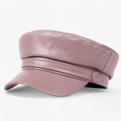 Oktogonální křeslo z PU kůže – Podzimní Vermenton