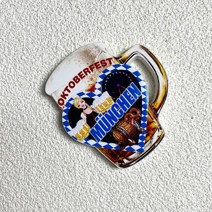 Chladicí magnet „Mnichov 3D“ – BayernMagnet (1+1 Zdarma) Oktoberfest 2025