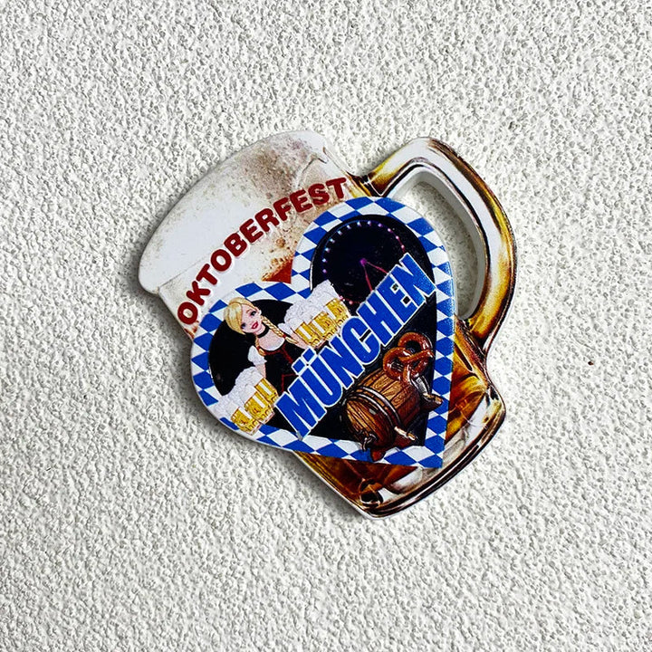 Magnet na lednici „Mnichov 3D“ – BayernMagnet (1+1 zdarma) Oktoberfest 2026